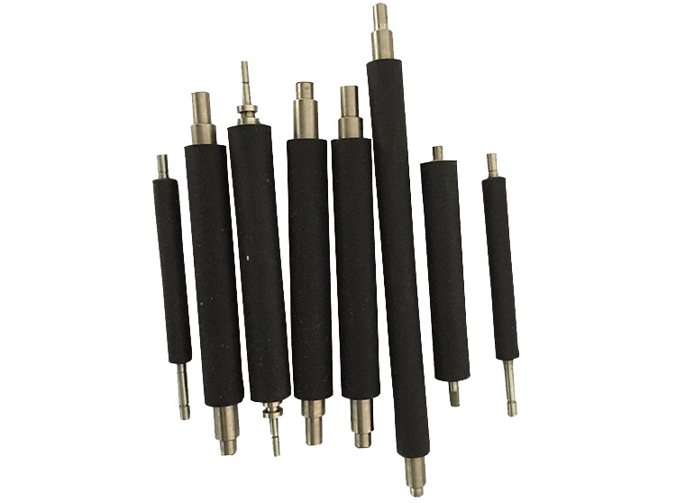 厂家供应 深圳 东莞 橡胶滚筒 包胶辊 聚氨酯滚轮 辊轴