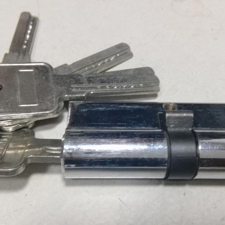 弹子插芯锁芯 全铜双开锁芯 65 70 75 80 85 90 100