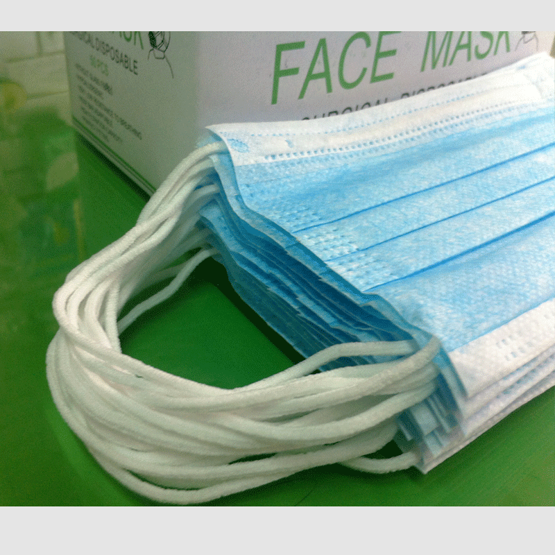 厂家供应一次性女神过滤纸口罩儿童一次性三层无纺口