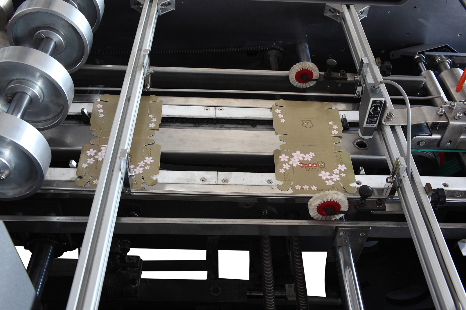 立体汉堡盒糊盒机自动糊盒机瑞安汉堡纸盒机