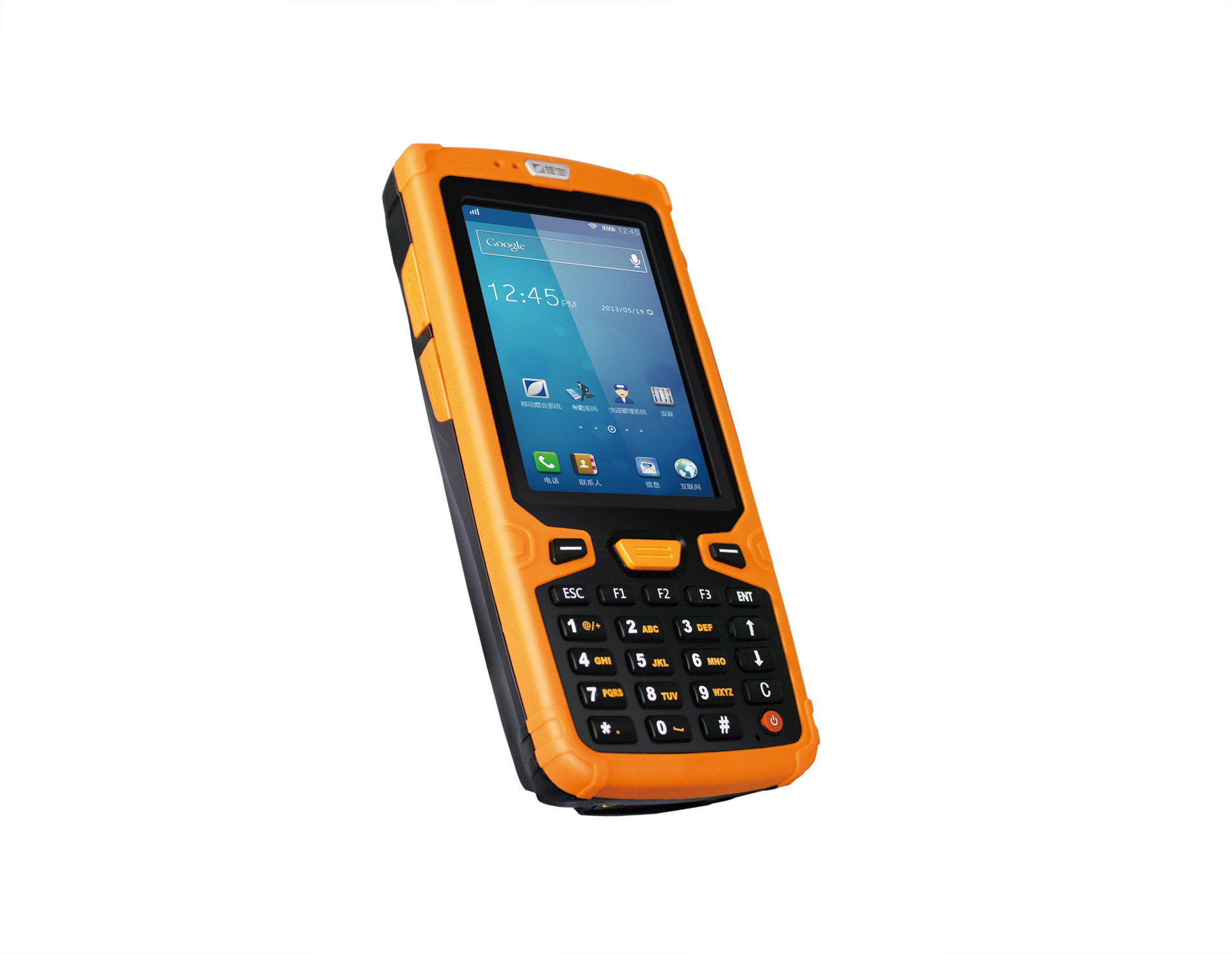 捷宝首款 四核安卓智能手持终端 工业pda ht380a 厂家定制