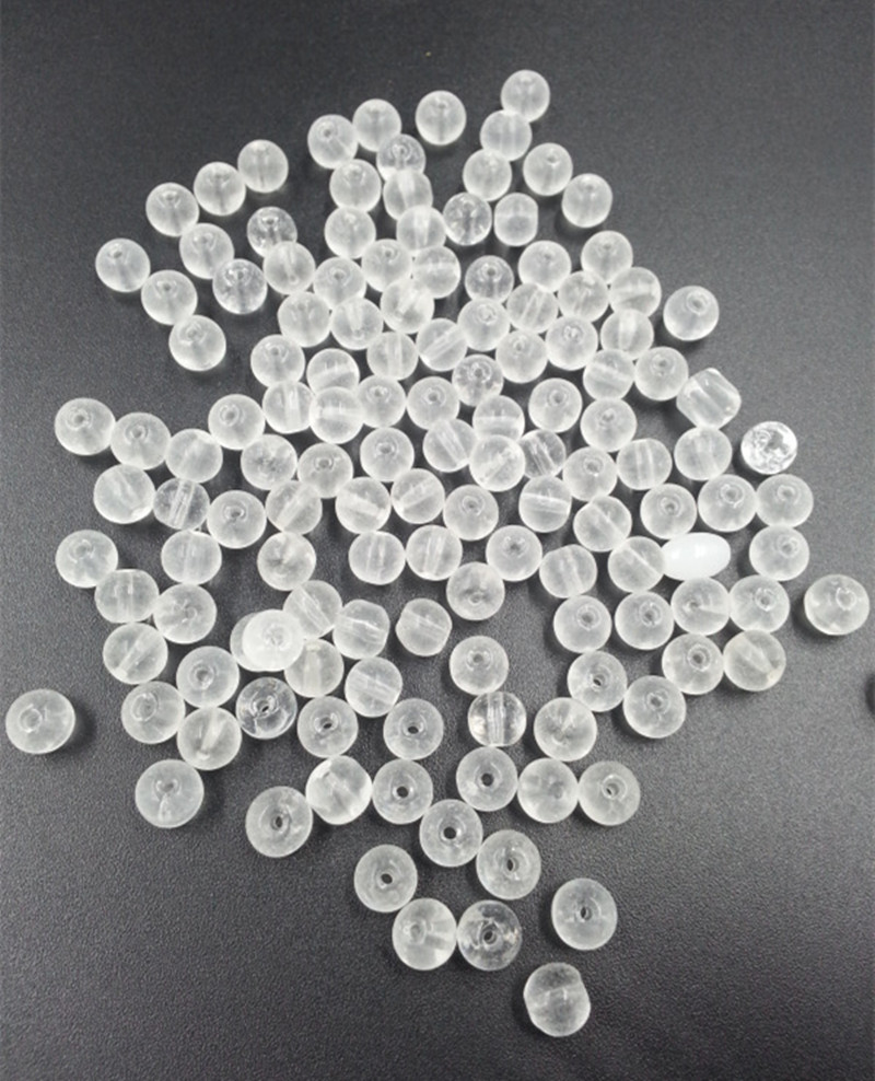 diy配件仿水晶直径6毫米散珠编制 玉挂件绳玉吊坠绳项链 批发