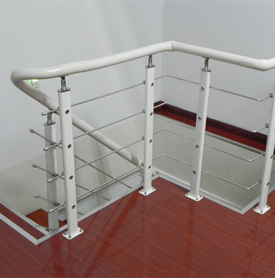 室内专用方便折弯高分子扶手 高分子pvc塑胶仿实木扶手楼梯批发