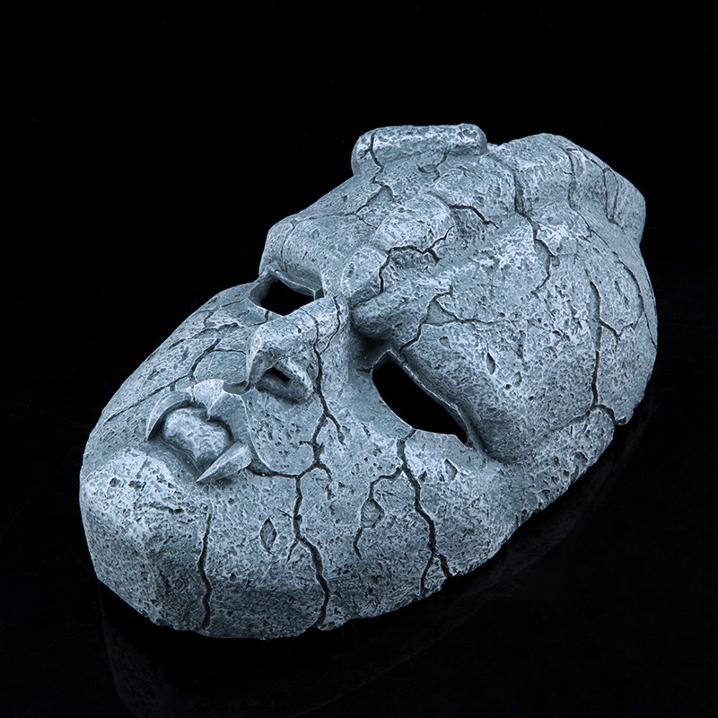 万圣节恐怖jojo奇妙冒险石像cos石仮面medicos 石鬼面具660g