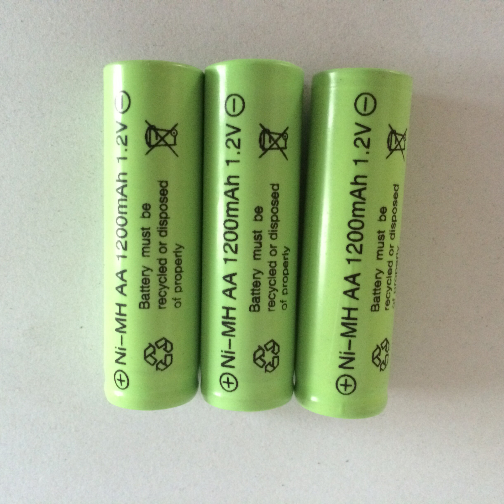 2v 1200毫安 5号 镍氢充电电池 工业装 aa