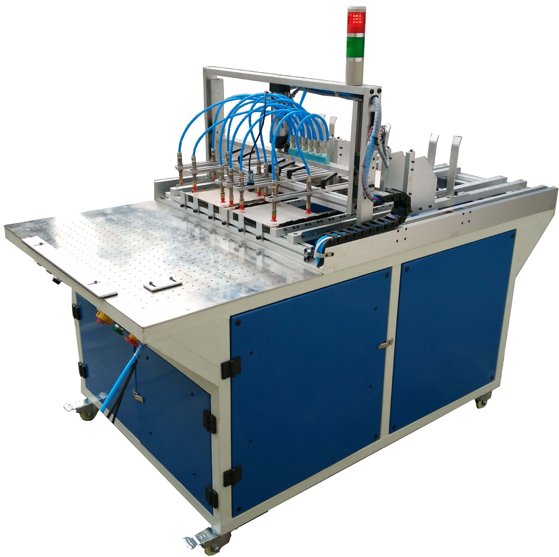 半自动皮壳定位机