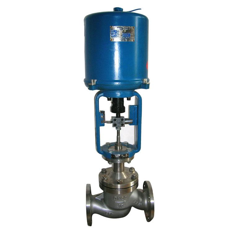 耐高温电动蒸汽调节阀高压电动调节阀380v不锈钢材质