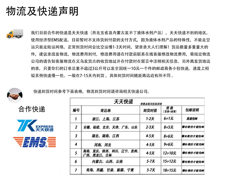 关于售后说明1-1