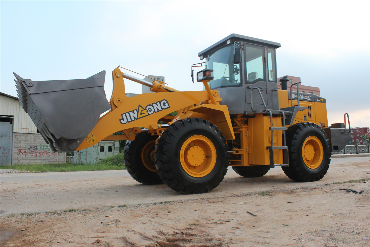 厂家直销晋工大型机械jgm738超越型轮式装载机工程建筑装载机械