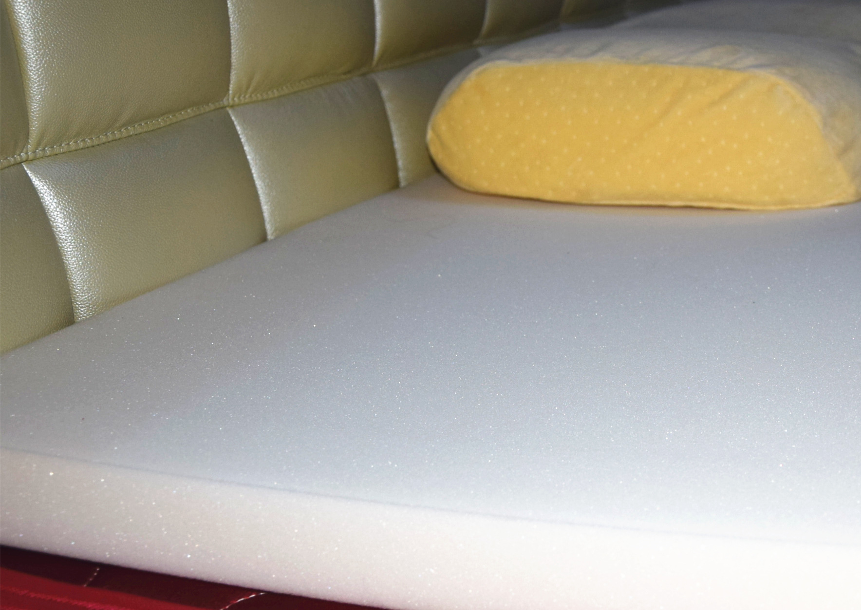 厂家直销高密度高回弹性高品质床垫海绵坐垫沙发2米*1.5米*1cm