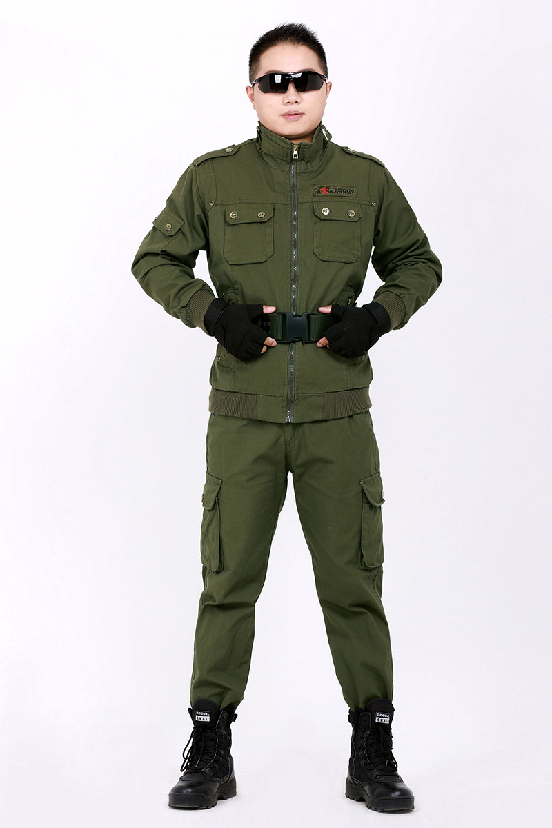 军装迷彩服特种兵作训服 正品军迷户外美军101空降师夹克套装男3