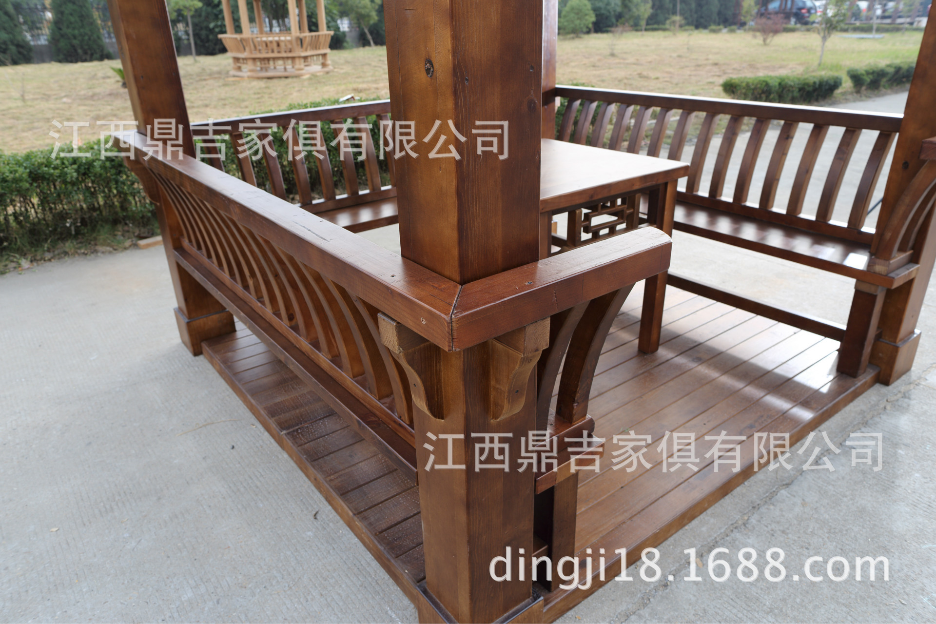 凉亭凳子应该做多高,高凳子,亭子凉亭_大山谷图库