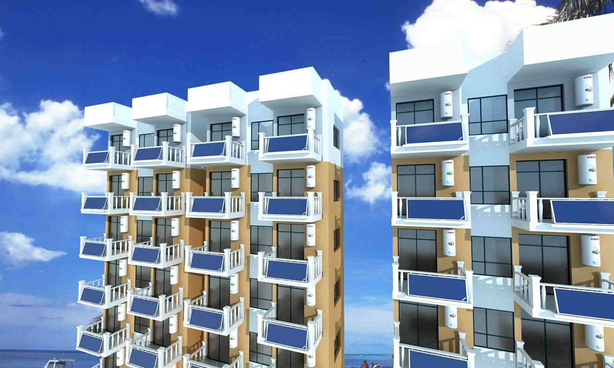 现有平板壁挂式太阳能热水器的缺陷