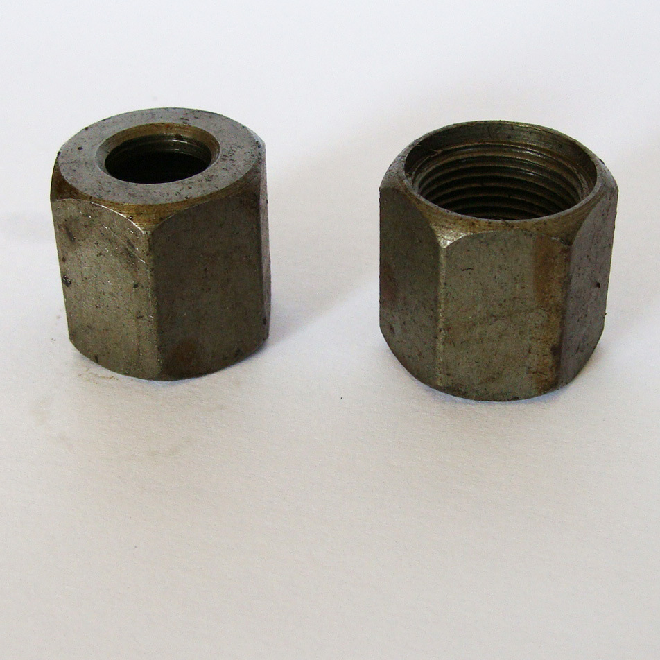 自动车床钻孔轴螺帽【2058】