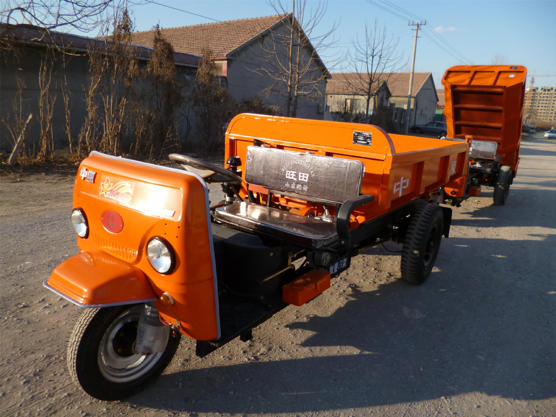 时风挡风板矿用自卸三轮汽车,大载重量,多拉快跑,机动灵活舒适