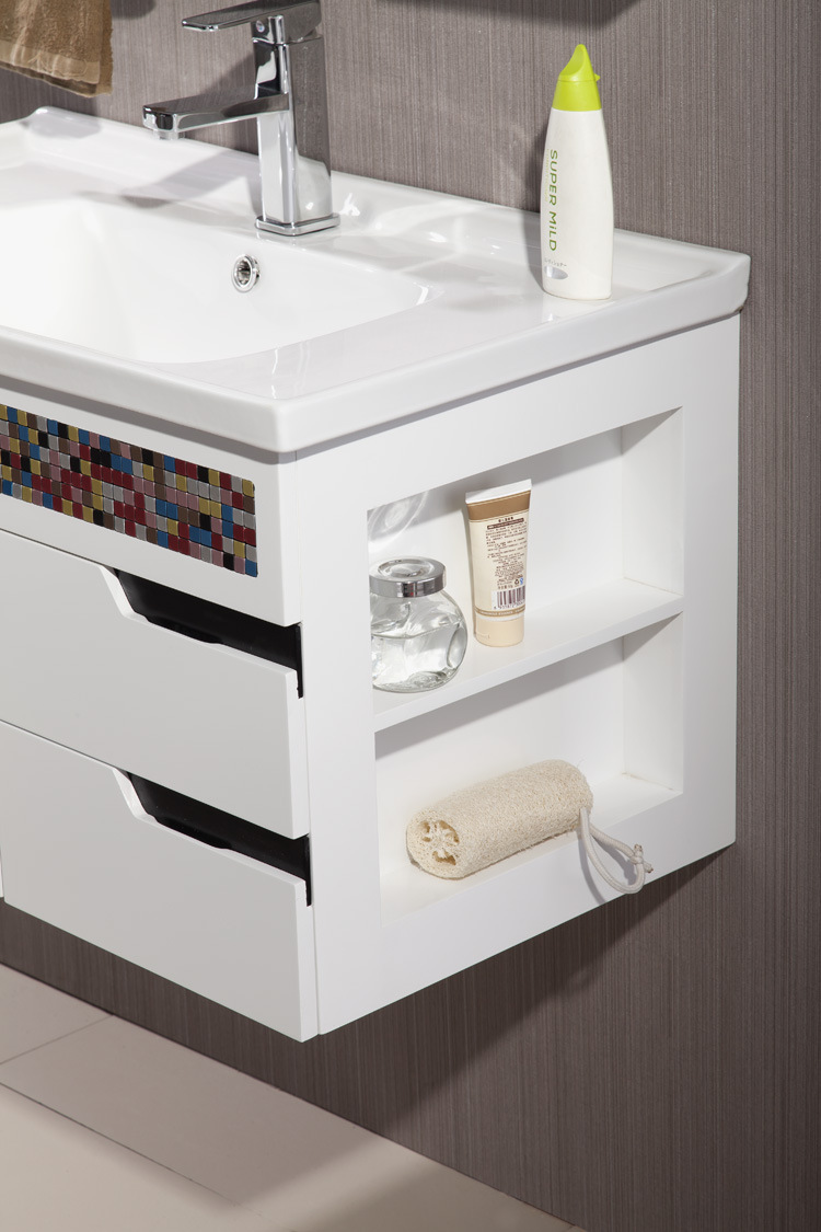 浴室柜组合 pvc卫浴柜 马赛克欧式洗