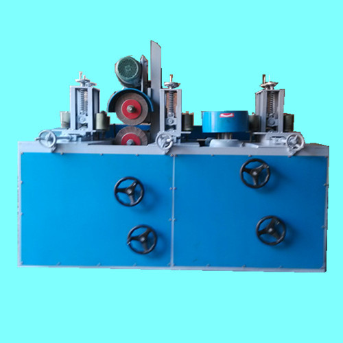 定制三组卧式圆管抛光机 多工位立式外圆抛光机厂家