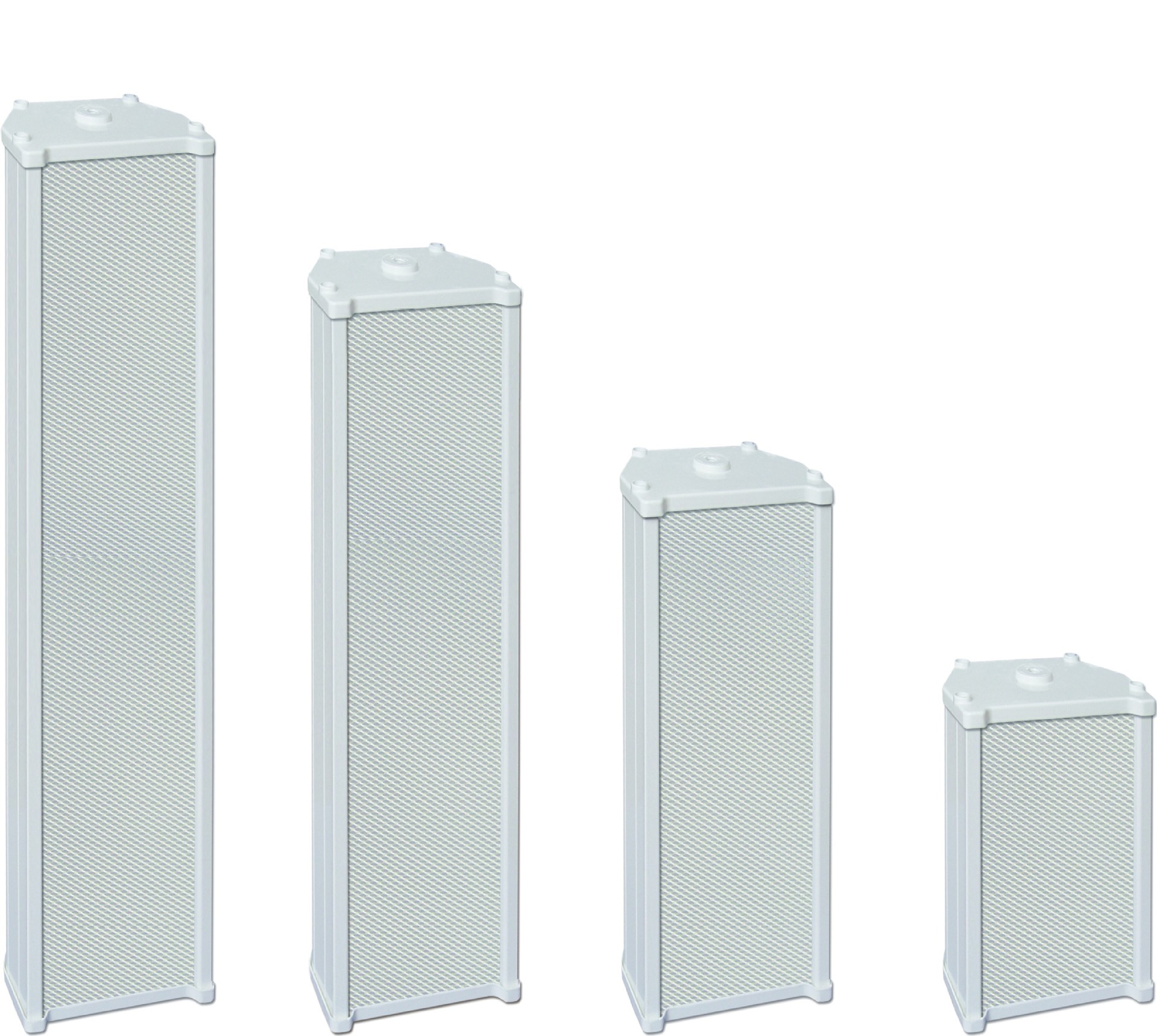 led屏校园操场户外用全天候定压铝合金防水音柱