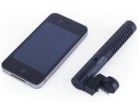 liveaction mic iphone5 4s 配件 定向麦克风 专业快速录音