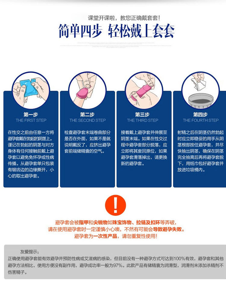 爱超动感三维螺纹型避孕套 情趣安全套12只装 成人性用品代理批发