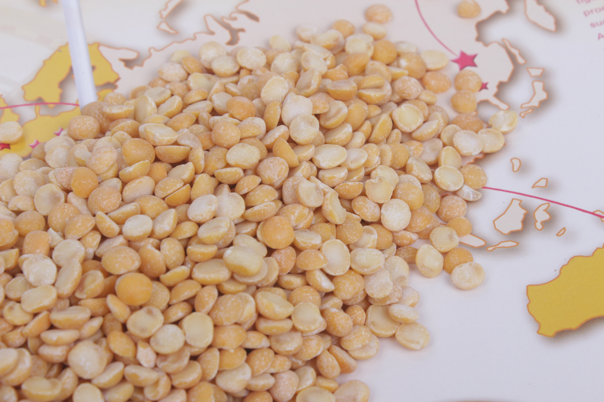 食品馅料用脱皮豌豆,脱皮黄豌豆