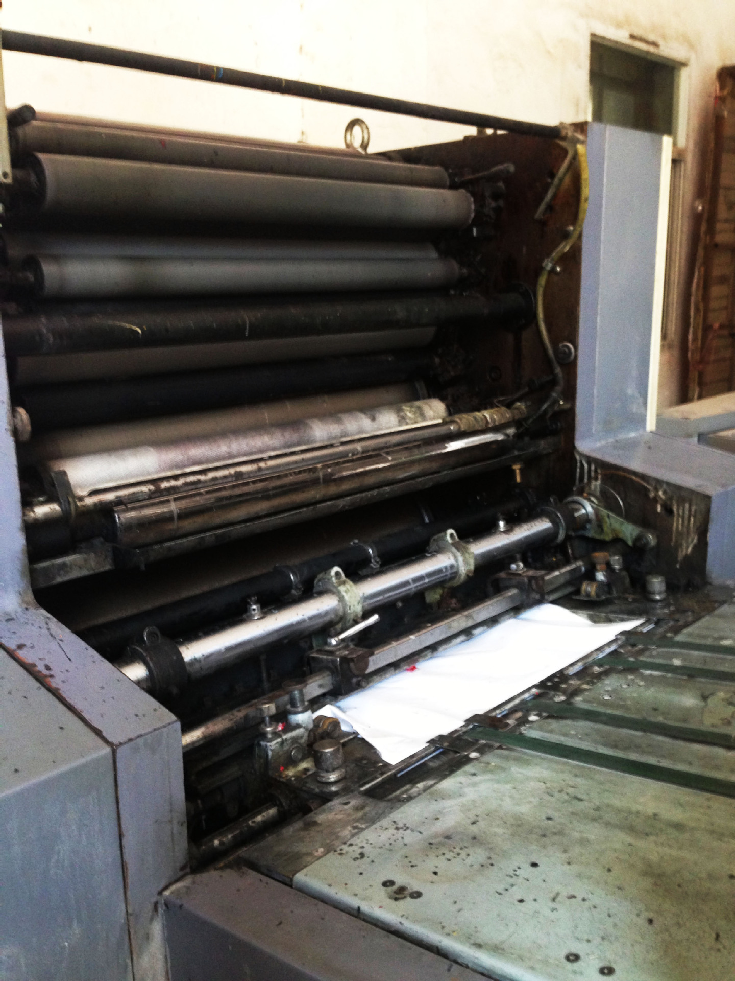 【印刷机】景德镇 型号 740e型 二手单色胶印机 国产四开印刷机