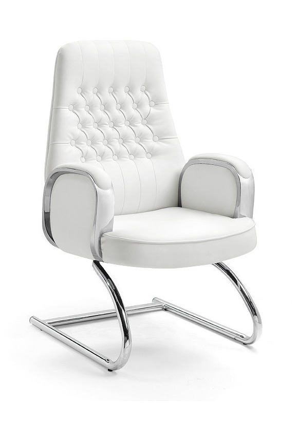 高端时尚欧式电脑椅 办公转椅 白色老板椅家用休闲椅 大班椅真皮