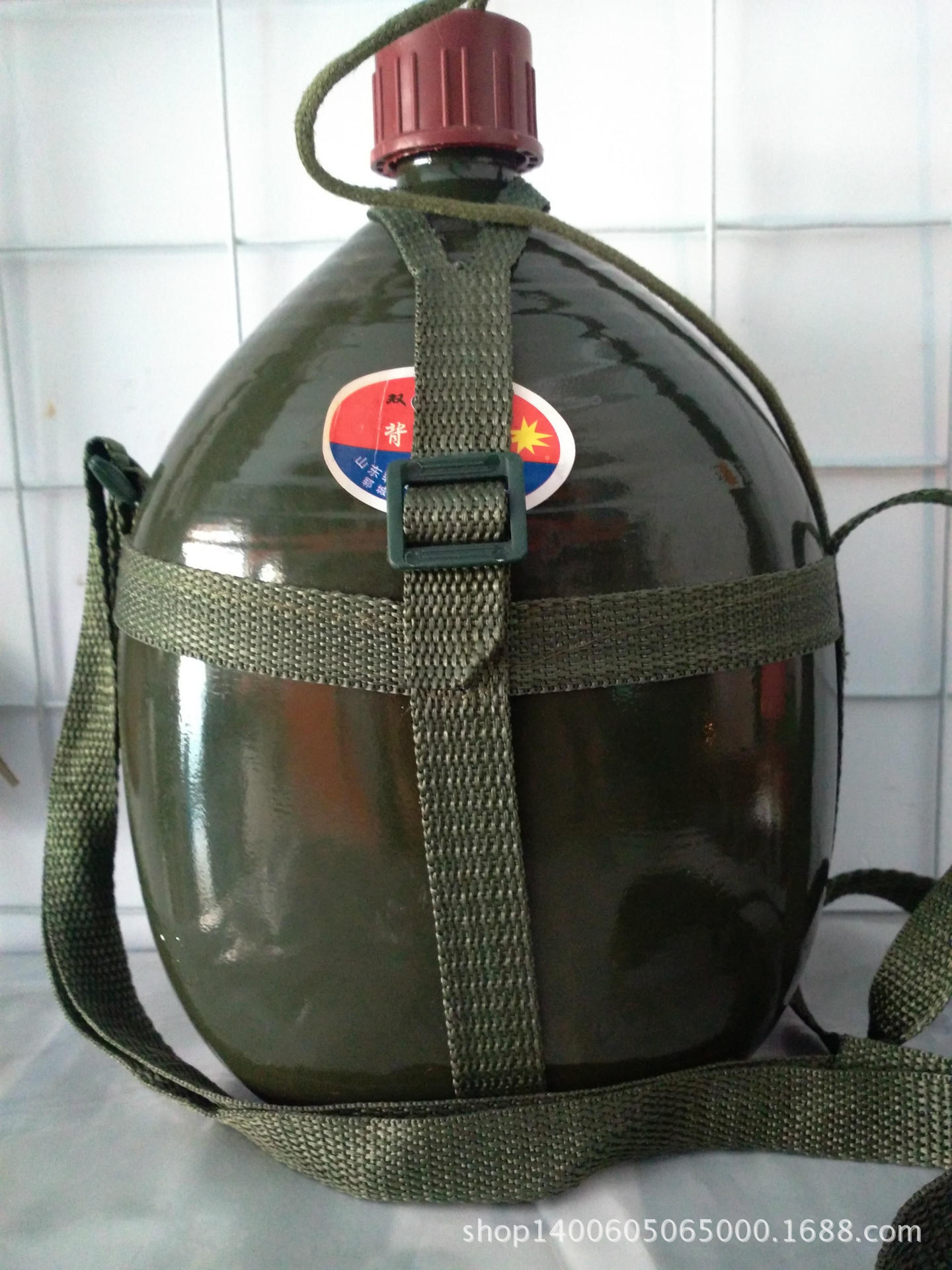 双燕3公斤背水壶铝制老式大容量背水壶