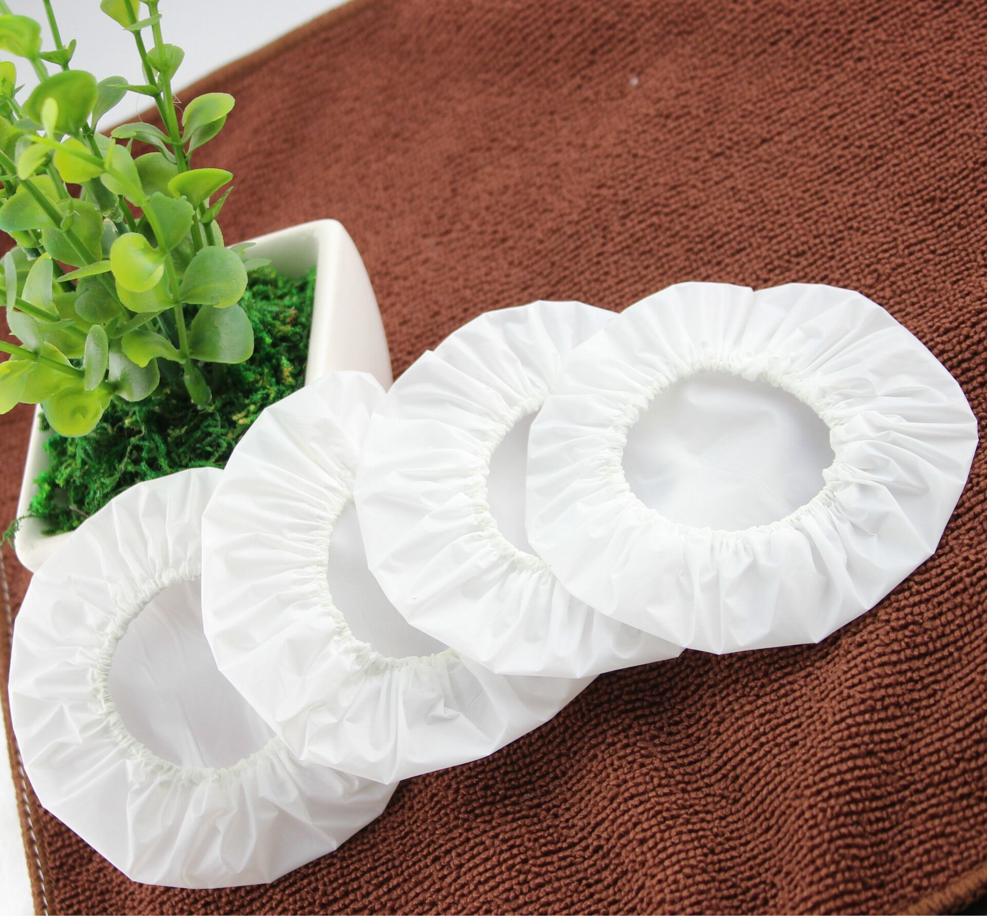 防水塑料耳套染发耳罩洗澡无纺布一次性耳罩100包邮 - 建筑港商城