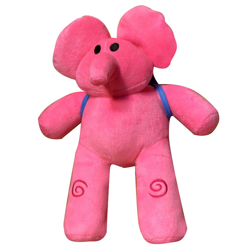 现货供应外贸pocoyo小p优优elly儿童玩偶大象小