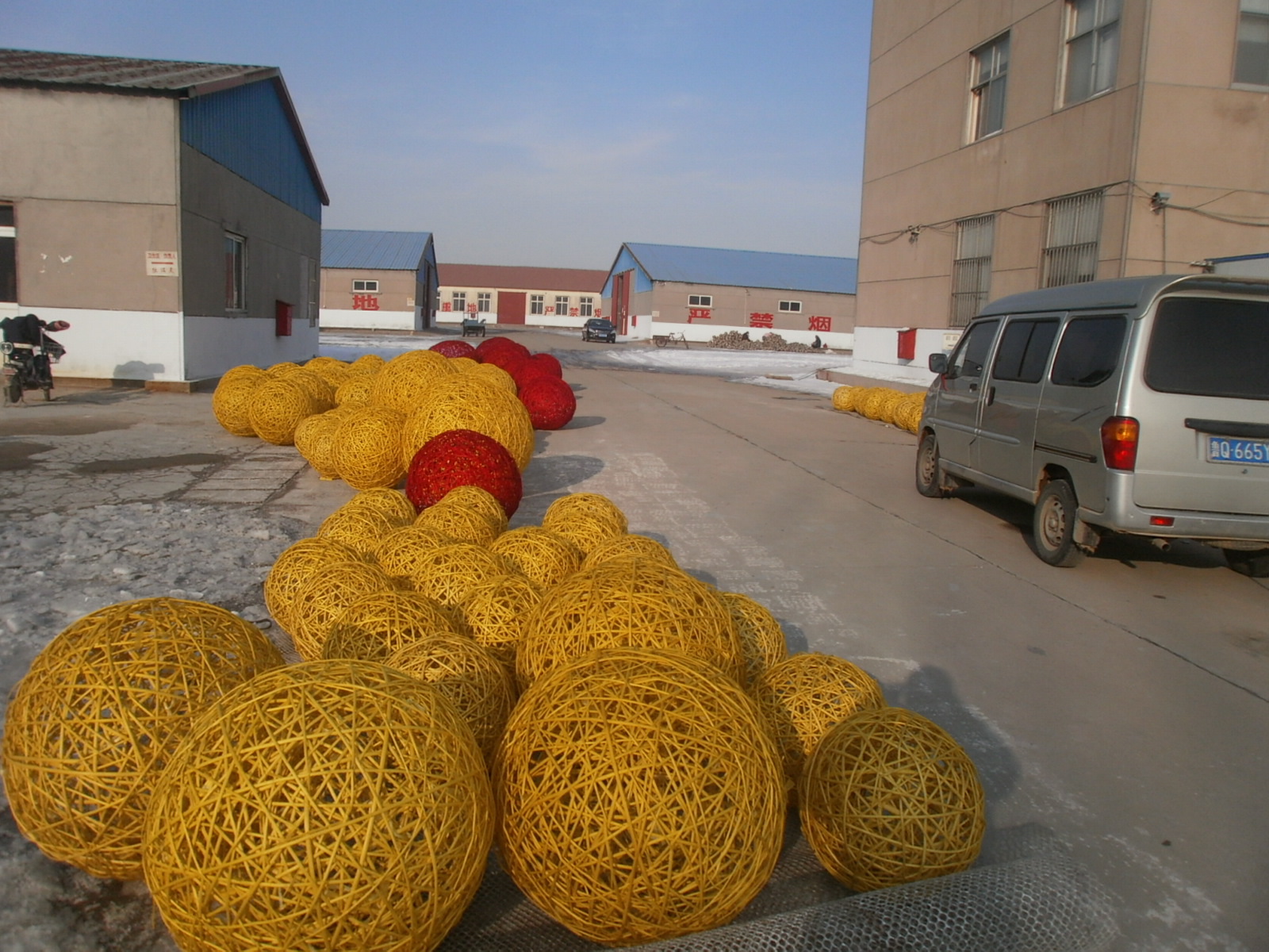 临沂柳编 柳编胡缠 柳编工艺品 柳球