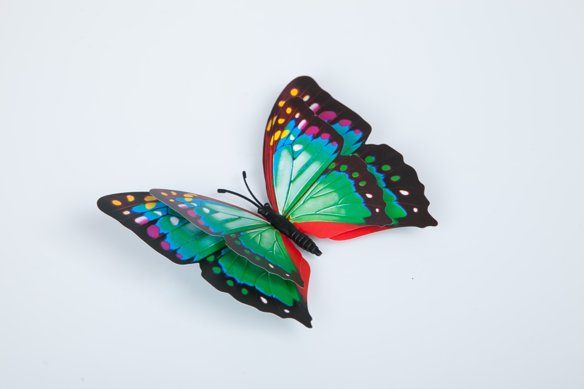 专业生产新款立体双层仿真蝴蝶tpt16