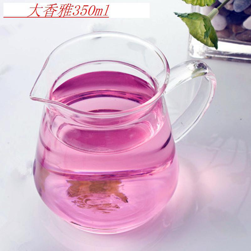 厂家批发玻璃茶具/玻璃茶海 经典实用玻璃大香雅公道杯高硼硅耐热