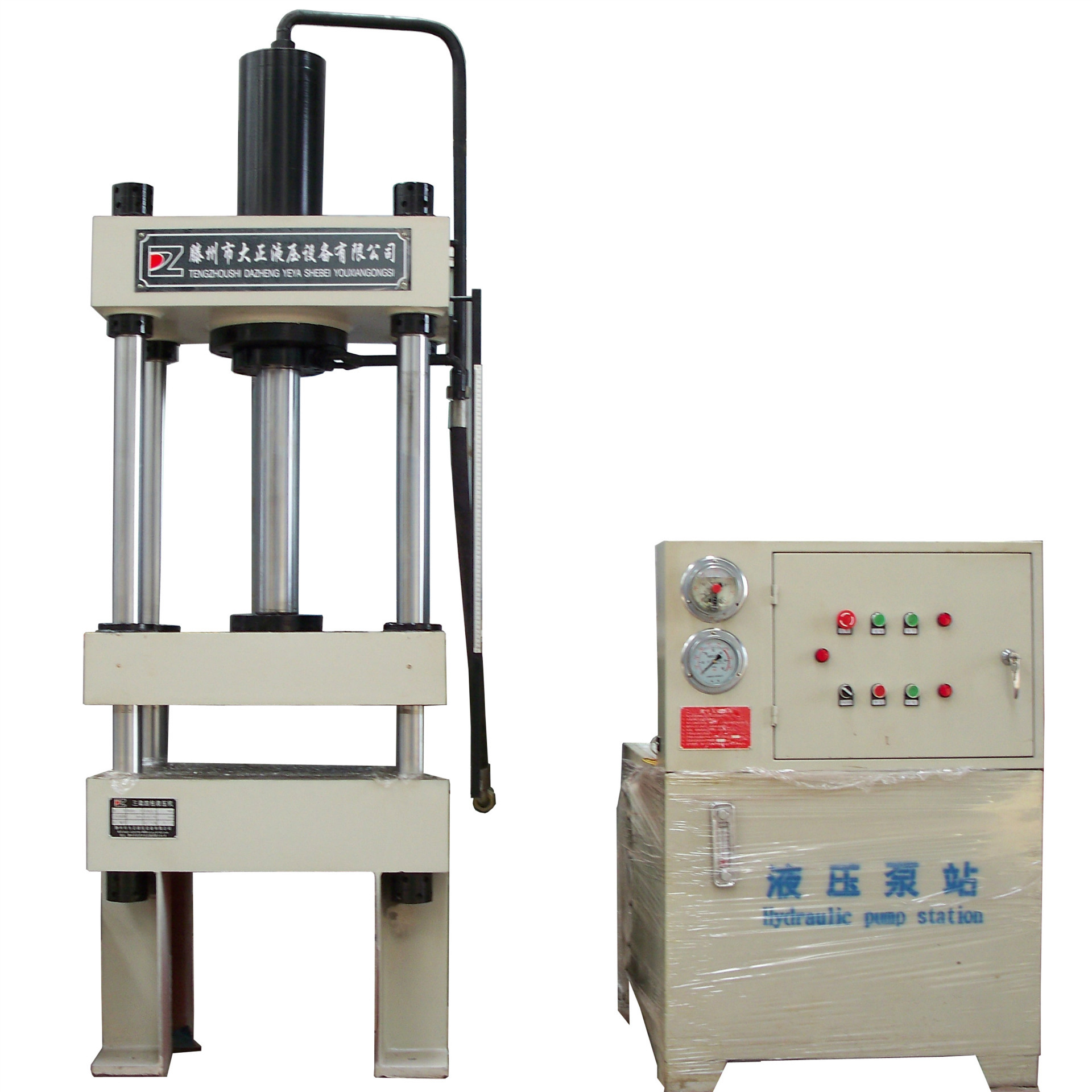 液压机三梁四柱液压机粉末成型机金属校正拉伸弯曲压力机