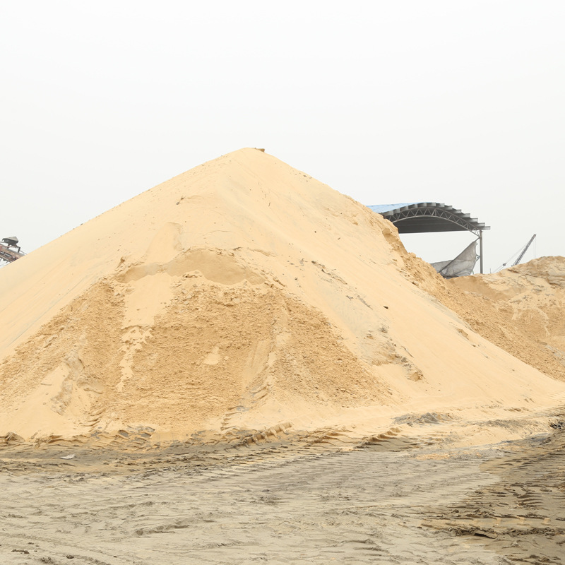 直销低价建筑天然水洗黄色河沙沙子 建筑天然灰色河沙