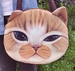 Alien Cat Dogs Shoulder Bag Handbag Women's Shoulder Bag Women's Bag 3D Animal Pattern Bag