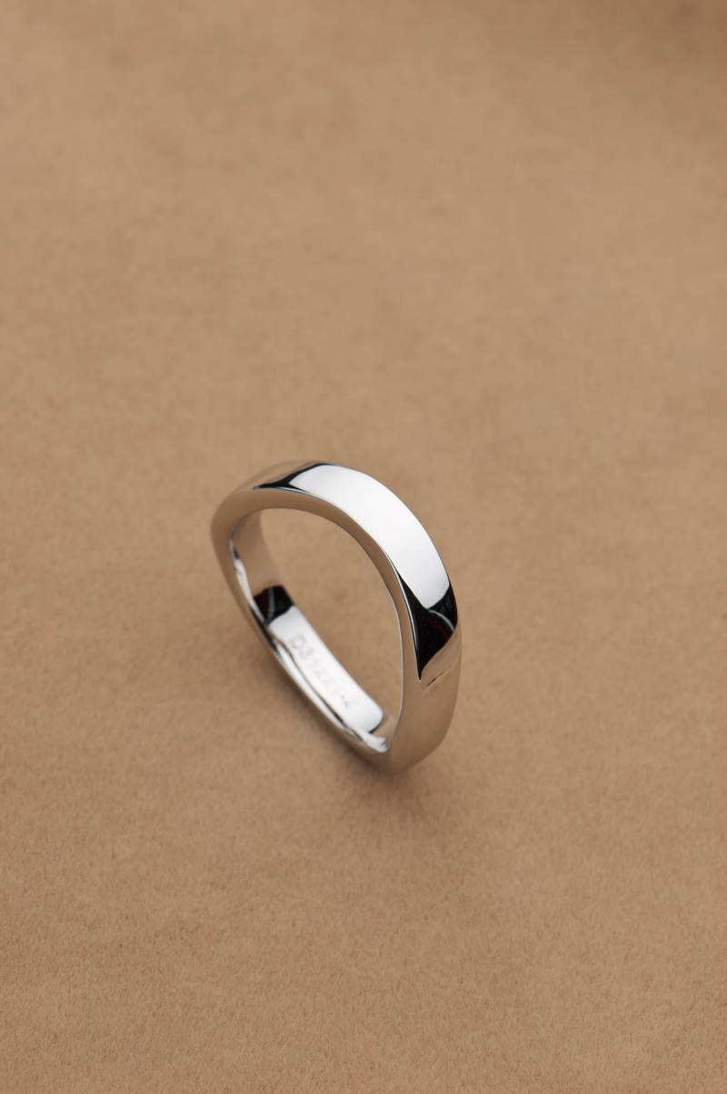 电镀白金戒指 电镀pt戒指 电镀铂金戒指 镀白金戒指 镀金戒指定制