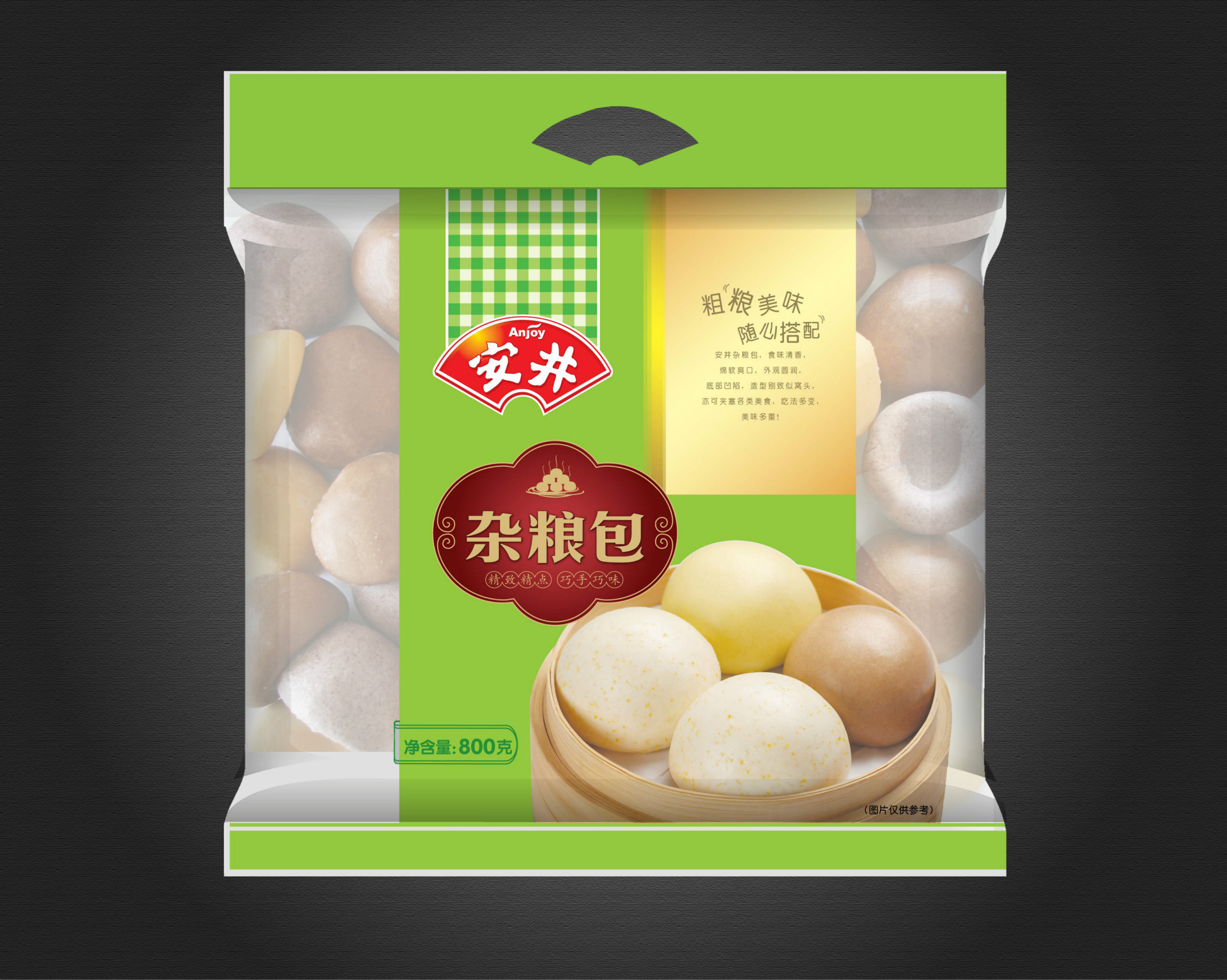 安井上海总代理粗粮速冻食品早餐馒头包速食包餐饮 直批可出口