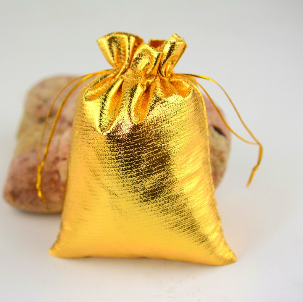 12*16cm新款时尚金布布束口袋 礼品首饰袋 拉绳袋批发 多色可选