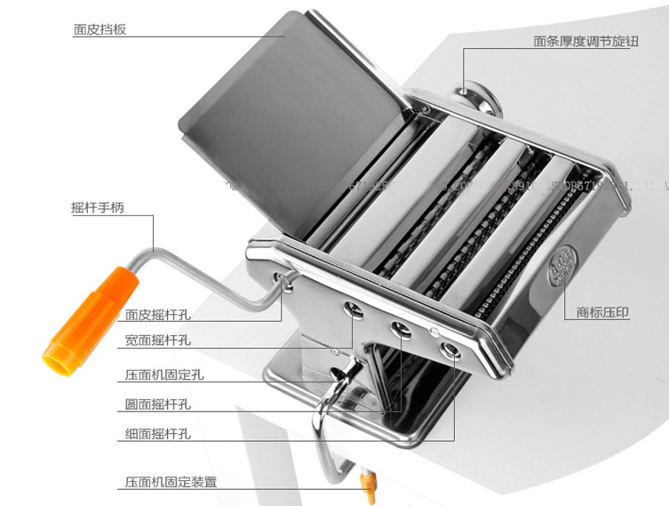 俊媳妇三*压面机 家用3*成条器 家用压面机 制面机 饺子.