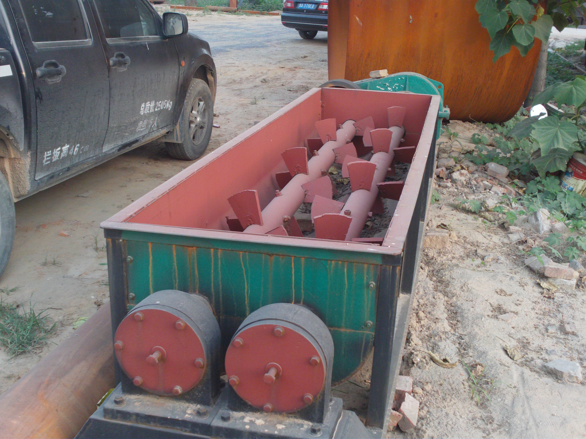 双轴搅拌机 煤泥污泥搅拌机 粘土搅拌设备厂家直销