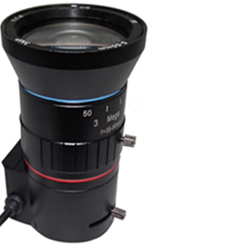 镜头工厂定制 ir镜头高清变焦自动光圈镜头5-50mm dc道路监控镜头