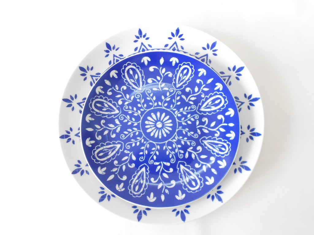 外贸陶瓷盘子澳大利亚设计中东纹样酒店时尚居家精品