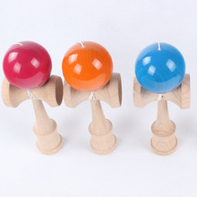 技巧超棒手感 比赛专用 Kendama 透底款 顶球 剑球 剑玉木制玩具