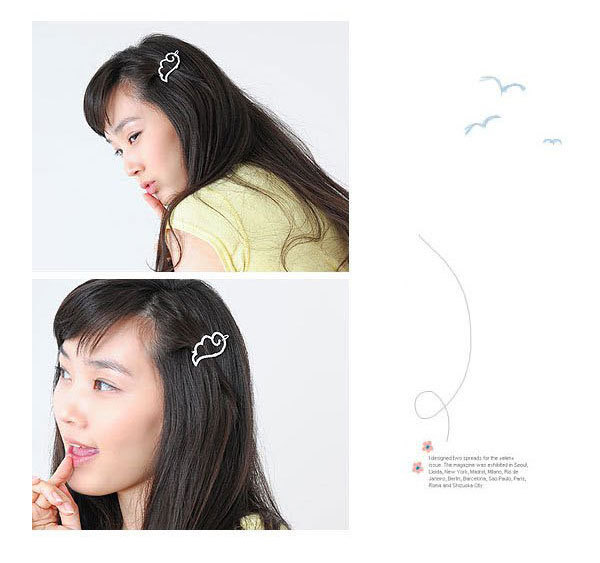 韩版经典款青蛙夹 可爱闪钻音符发夹 水钻边夹 蝴蝶结 翅膀 造型