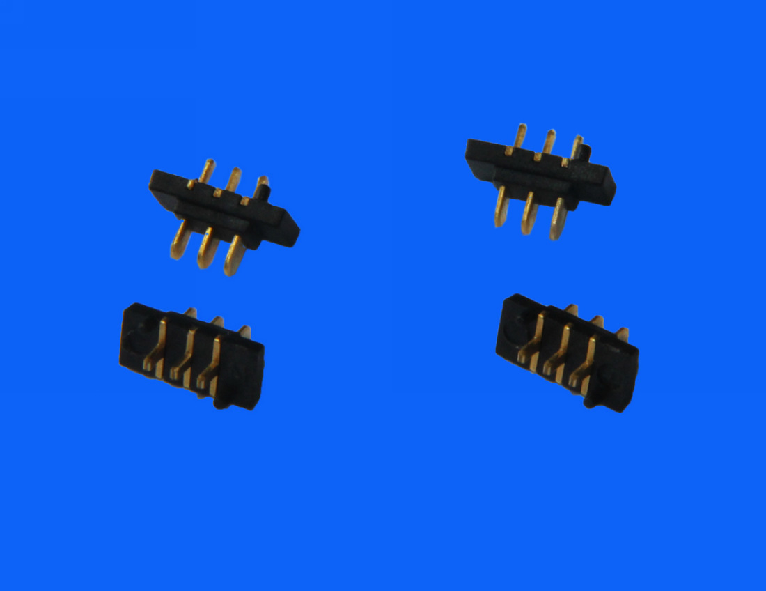 东莞3pin电池座,3p电池连接器 3pin数码电池插座 .