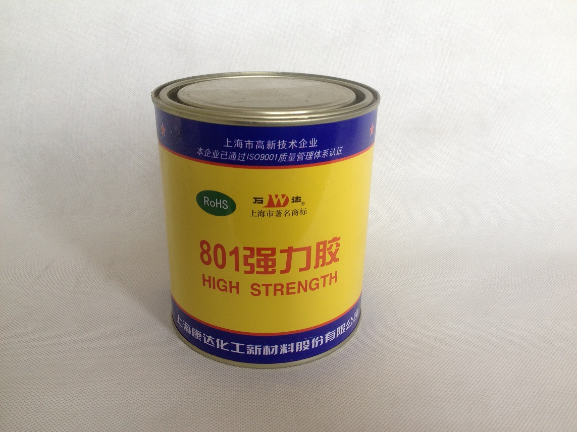 万达wd801 强力胶 万能胶 橡胶粘接型 黄色 软性柔性胶 1l装