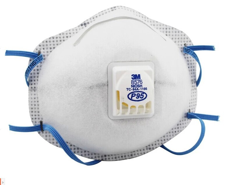 口罩3m8576酸性气体防尘口罩 3m带阀除二氧化硫活性炭口罩