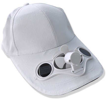 大量供应太阳能棒球帽 太阳能风扇帽 旅游帽