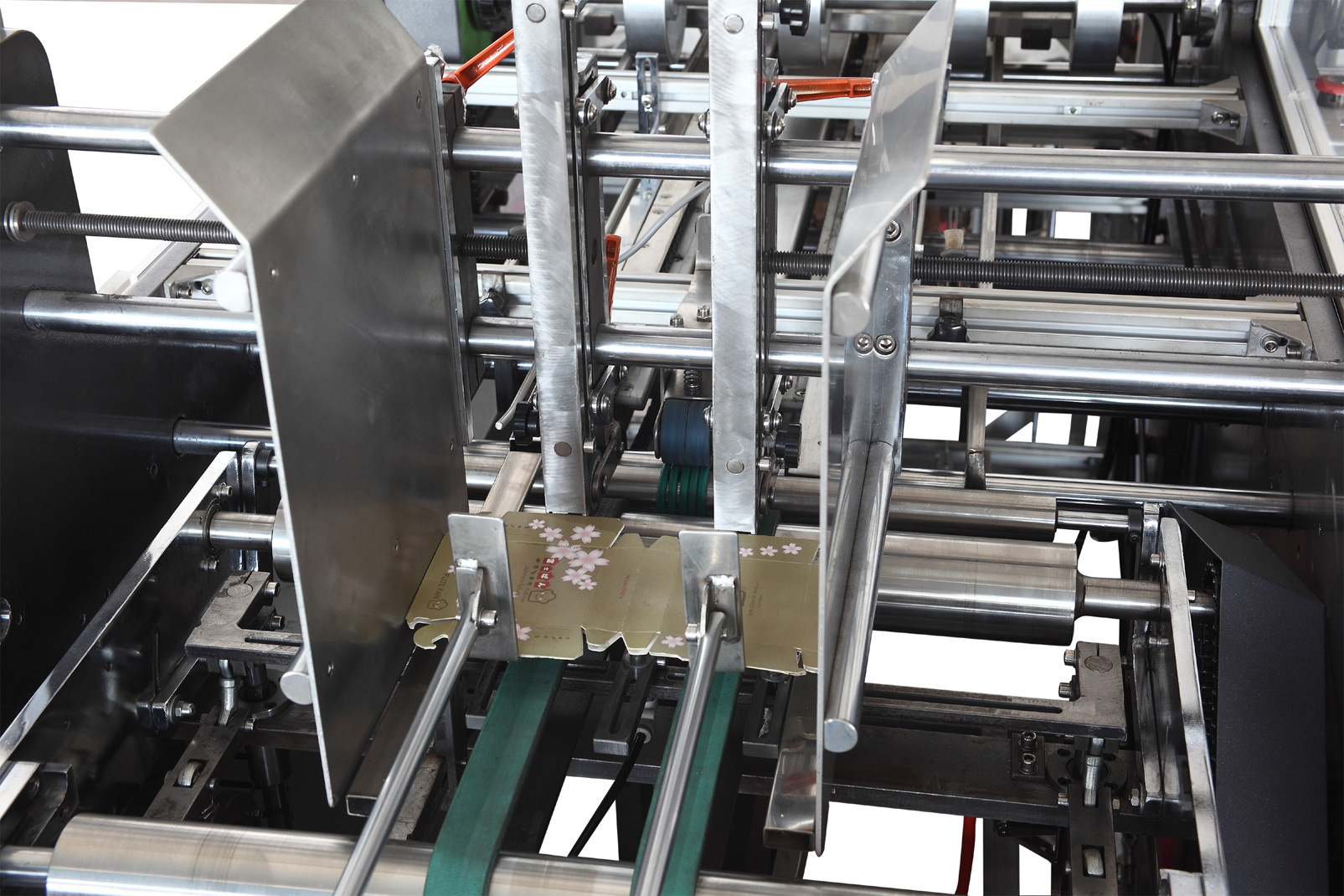 立体汉堡盒糊盒机自动糊盒机瑞安汉堡纸盒机